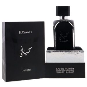 Lattafa Hayati Black Perfume For Unisex Orignal Edp 100 Ml